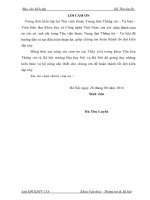 Báo cáo kiến tập thư viện tại Thư viện thuộc Trung tâm Thông tin – Tư liệu  Viện Hàn lâm Khoa học và Công nghệ Việt Nam