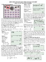 Kỹ năng làm trắc nghiệm với bài toán cực trị hàm số