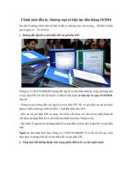 Chính sách đầu tư, thương mại có hiệu lực đầu tháng 10/2016