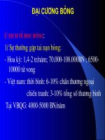 dai cuong bong điều trị bỏng   ths bs  nguyễn thanh huy