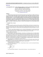 XÁC ĐỊNH đứt gãy và mức độ HOẠT ĐỘNG của đứt gãy BẰNG PHƯƠNG PHÁP đo tức THỜI NỒNG độ của RADON 