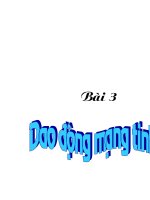 Cơ sở vật lý chất rắn bài 3 