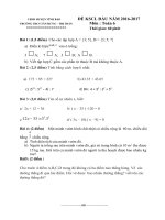 ĐỀ KSCL TOÁN 6 THÁNG 9