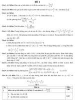 Chinh phục đề thi THPT quốc gia qua bộ đề thi thử