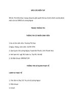 Tìm hiểu thực trạng công tác giải quyết thủ tục hành chính của bộ phận một cửa tại UBND xã Lương Ngoại