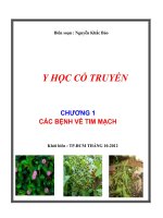 Y Học Cổ Truyền  Bệnh Học Nội