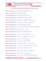 casio bai tap bai 5   THỦ THUẬT CASIO GIẢI PTVT NHIỀU căn THỨC cơ bản(1) 