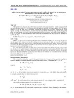 HIỆU CHỈNH HIỆU ỨNG MATRIX TRONG PHÉP PHÂN TÍCH HUỲNH QUANG TIA x đối với mẫu HAI THÀNH PHẦN FE – CR 