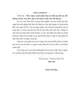 Thực trạng và giải pháp nâng cao hiệu quả đào tạo, bồi dưỡng cán bộ, công chức cấp xã tại huyện Tứ Kỳ, tỉnh Hải Dương