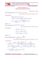 casio dap an PTVT trong de thi dai hoc 