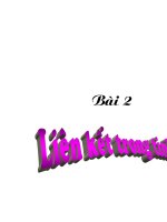 Cơ sở vật lý chất rắn bài 2 