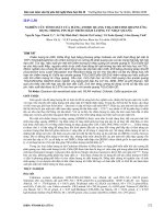 NGHIÊN cứu TÍNH CHẤT của MÀNG ANODE QUANG TIO2CDSCDSE QDZNS ỨNG DỤNG TRONG PIN mặt TRỜI CHẤM LƯỢNG tử NHẠY QUANG 