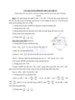 1 số bài toán hình ( có lời giải ) lớp 10 