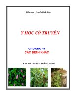 Y Học Cổ Truyền Bênh Học Nội Chương Khác