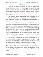 THỰC TRẠNG VĂN HÓA CÔNG SỞ Ở ỦY BAN NHÂN DÂN HUYỆN TIÊN DU