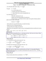 Phương pháp giải chương tĩnh điện lớp 11