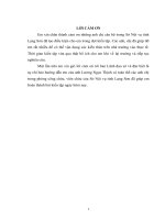 THỰC TRẠNG CÔNG TÁC ĐÀO TẠO BỒI DƯỠNG CBCC TẠI SỞ NỘI VỤ TỈNH LẠNG SƠN