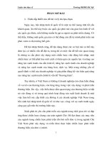 Xây dựng chiến lược phát triển thương hiệu cho công ty chè mộc châu giai đoạn 2015 2020 