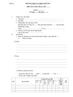 MẪU BIÊN BẢN SH LỚP  -2016-2017