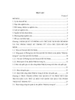 Công tác quản lý và phát huy giá trị tài liệu lưu trữ là bảo vật quốc gia (tác phẩm “nhật ký trong tù” của chủ tịch hồ chí minh