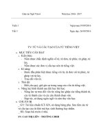 GIÁO ÁN NGỮ VĂN 6         LIÊN                                                                                                 NĂM HỌC