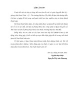 Hướng dẫn học sinh THCS giải một số bài toán về phép biến đổi đồng nhất 