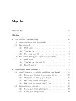 Nghiên cứu một số tính lồi trong không gian banach và ứng dụng 