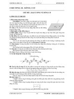 chuyên đề 2: Sóng cơ ôn thi THPT Quốc gia môn vật lý