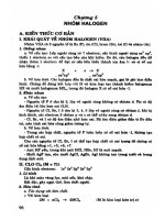 Kiến thức cơ bản hóa học 10 (tái bản lần thứ nhất) phần 2 