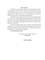 THỰC TRẠNG TUYỂN DỤNG CÔNG CHỨC TẠI HUYỆN ỦY HUYỆN LÂM BÌNH, TỈNH TUYÊN QUANG