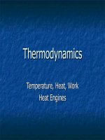 bài giảng vật lý bằng tiếng anh thermodynamics