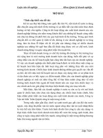 Luận văn Hoàn thiện công tác hoạch định chiến lược kinh doanh ở Công ty vận tải biển Tuấn Quỳnh