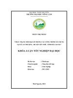 Thực trạng mối hại gỗ trong các công trình xây dựng tại xã an thượng   huyện yên thế   tỉnh bắc giang 