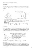 Khoảng cách giữa hai đường thẳng chéo nhau 