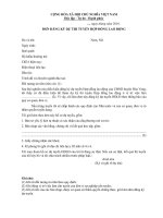 Mau don dang ky du thi tuyen hop dong lao dong