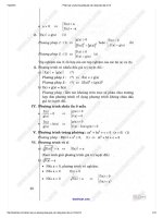 Phân loại và phương pháp giải các dạng toán đại số 10 c3