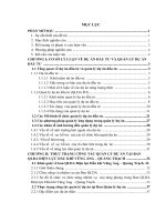 Phân tích và đề xuất một số giải pháp nhằm hoàn thiện công tác quản lý dự án tại ban QLDA điện lực dầu khí vũng áng   quảng trạch thuộc tập đoàn dầu khí việt nam 