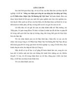 Nâng cao hiệu quả công tác tạo động lực lao động tại Công ty Cổ Phần Giao Nhận Vận Tải Đường Bộ Việt Nam