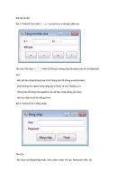 Bài tập thực hành Windows Form