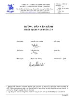 Hướng dẫn vận hành thiết bị khu vực đuôi lò 3 trong sản xuất xi măng