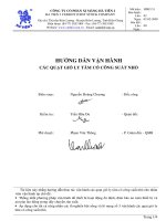 Hướng dẫn vận hành thiết bị trong sản xuất xi măng