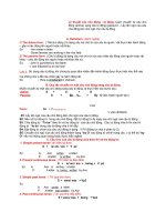 Lý thuyết câu chủ động