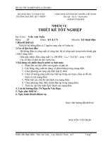 Thiết kế hệ thống điện có 2 nguồn cung cấp và 9 phụ tải (Kèm File Autocad Full)