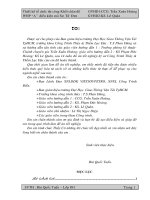 Thiết kế tổ chức thi công Khối chân đế