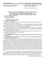 Sáng kiến kinh nghiệm địa lý 6