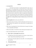 Đề tài Nghiên cứu xây dựng phương án quản lý tổng hợp vùng ven bờ tỉnh Nam Định