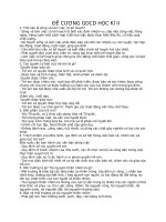 ĐỀ CƯƠNG GDCD 7 học kì II