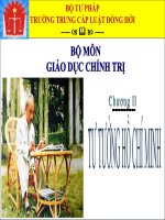 GIÁO ÁN ĐIỆN TỬ PHẦN TƯ TƯỞNG HỒ CHÍ MINH