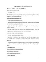 Giáo trình TIN HỌC ỨNG DỤNG