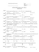 trac nghiem chuong 1 hay